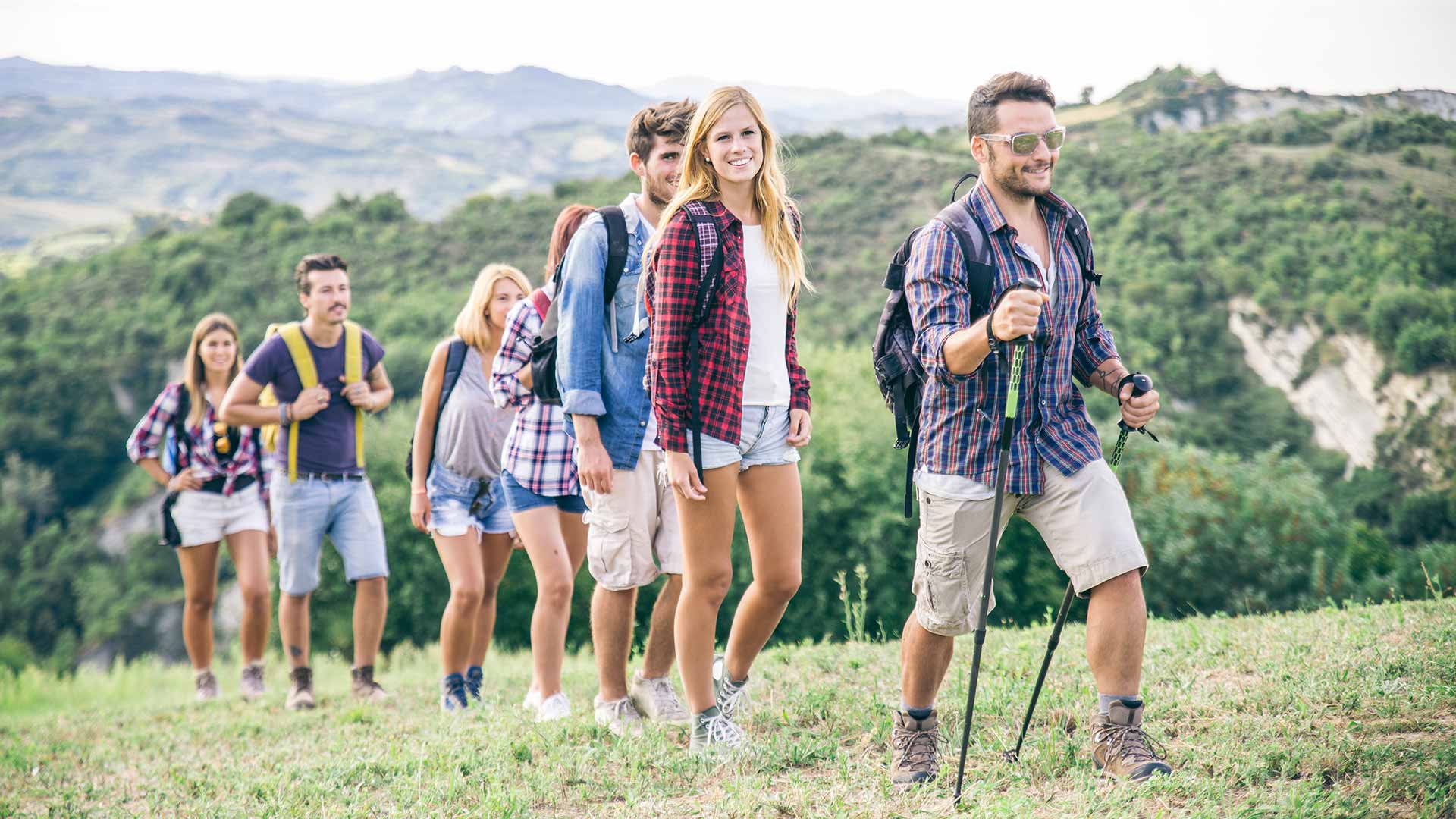 Group hike